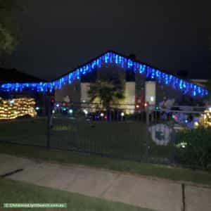 Christmas Light display at 29 Climus Street, Hassall Grove