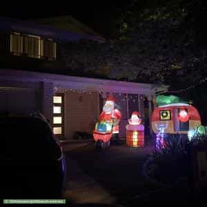 Christmas Light display at 9 Patrick Brick Court, Queanbeyan East