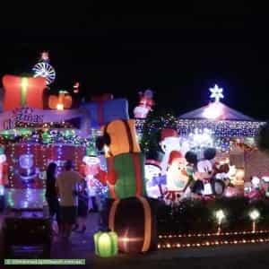 Christmas Light display at 86 Bethany Road, Hoppers Crossing