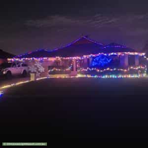 Christmas Light display at 31 Benson Way, High Wycombe