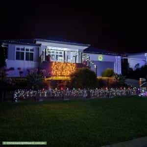 Christmas Light display at  Rosedale Avenue, South West Rocks
