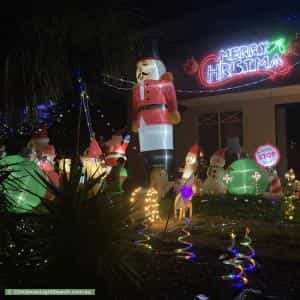Christmas Light display at 7 View Park Circuit, Narre Warren South