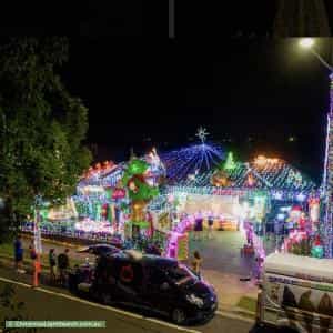 Christmas Light display at South Circuit, Oran Park
