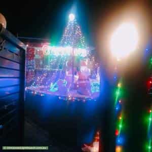 Christmas Light display at 5 Corsloot Street, Regents Park