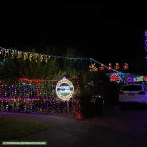 Christmas Light display at Chestnut Avenue, Ferntree Gully