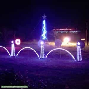 Christmas Light display at 119-121 Myrtle Road, Jimboomba