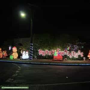 Christmas Light display at 2 Dalkeith Street, Chermside West