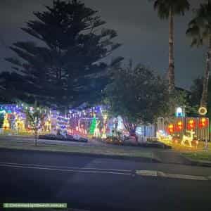 Christmas Light display at 47 Betula Avenue, Bundoora