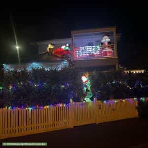 Christmas Light display at 139 Douglas Parade, Williamstown