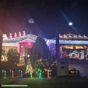 Christmas Light display at 13 Crawley Grove, Ringwood North