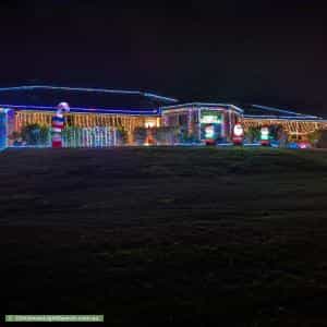 Christmas Light display at  Glover Circuit, New Beith
