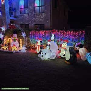 Christmas Light display at 62-64 Wallaby Way, New Beith