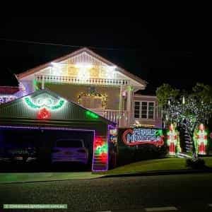 Christmas Light display at 12 Citrus Street, Moorooka