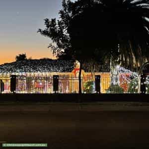 Christmas Light display at 66 Tolley Road, Saint Agnes