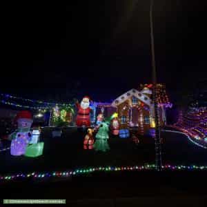 Christmas Light display at 29 Benson Crescent, Calwell