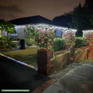 Christmas Light display at 2 Ashbrook Court, Oakleigh South