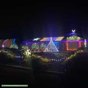 Christmas Light display at 9 James Road, Lewiston