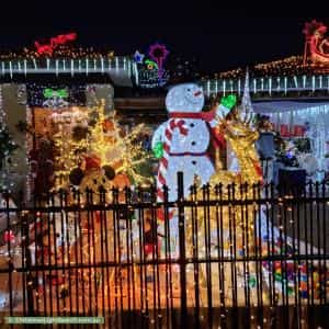 Christmas Light display at 22 Pepperbush Circuit, Cranbourne