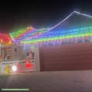 Christmas Light display at 6 East Road, Pearsall