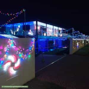 Christmas Light display at 8 Rothon Drive, Rochedale South