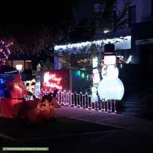 Christmas Light display at  Amiriya Street, Bentleigh East