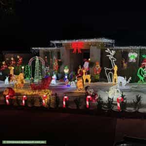 Christmas Light display at 48 Coven Avenue, Heathmont