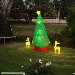 Christmas Light display at 2 Railway Place, Mount Barker