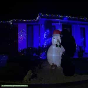 Christmas Light display at 26 Len Cook Drive, Eastwood