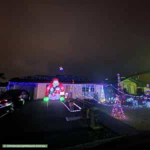 Christmas Light display at 36 Reginald Parade, Craigmore