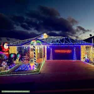 Christmas Light display at 45A Thornlands Road, Thornlands