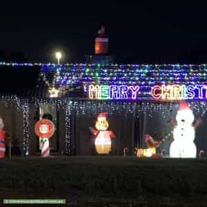 Christmas Light display at 31 Kakuna Crescent, Craigmore