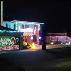 Christmas Light display at 16 Huntingfield Drive, Warrnambool