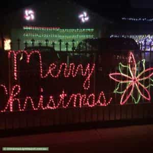 Christmas Light display at 21 Lachlan Avenue, Woodville West