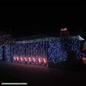 Christmas Light display at 44 Galloway Drive, Ashmore