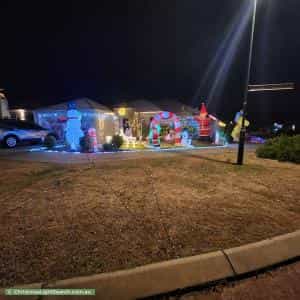 Christmas Light display at 61 Heritage Park Drive, Baldivis