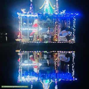 Christmas Light display at  Yamba Road, Yamba