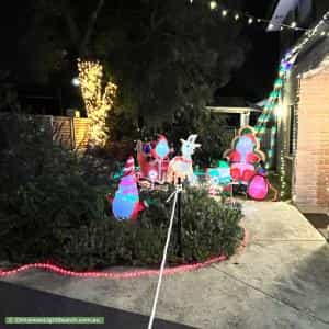 Christmas Light display at 20 Meehan Road, Cromer