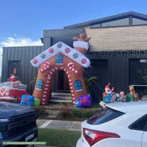Christmas Light display at  Malcolm Street, Narrabeen