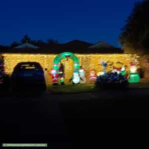 Christmas Light display at 4 Otley Way, Cranbourne East