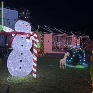 Christmas Light display at 9A Bales Street, Ferntree Gully