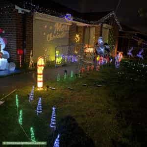 Christmas Light display at 23 Cameron Drive, Hoppers Crossing