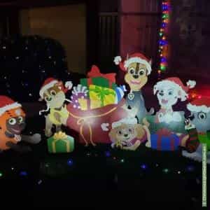 Christmas Light display at 83 Somerset Grove, Craigmore