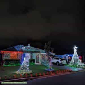 Christmas Light display at 10 Rosella Circuit, Gregory Hills