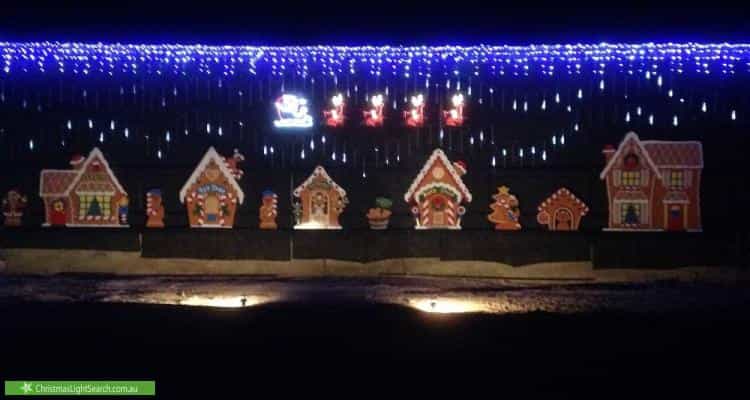 Christmas Light display at Nine Mile Road, Strathalbyn