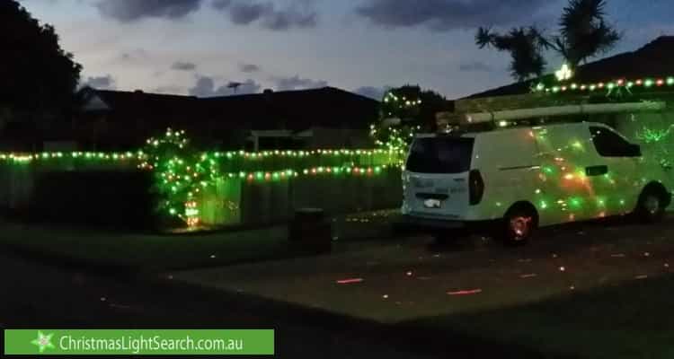 Christmas Light display at Lindabel Court, Victoria Point