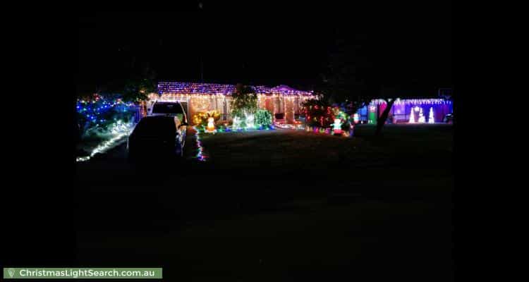 Christmas Light display at 23 McIlwaine Crescent, Noarlunga Downs