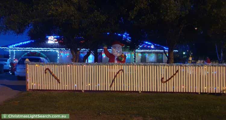Christmas Light display at 501 Creswick Road, Ballarat Central