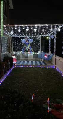 Christmas Light display at 3 Chelsea Mews, Mont Albert North