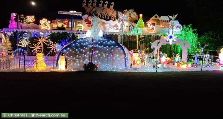 Christmas Light display at 83 Murphy Street, Point Vernon