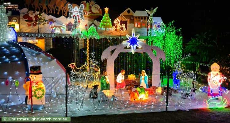 Christmas Light display at 83 Murphy Street, Point Vernon
